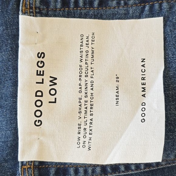 Good American Good Legs Skinny Jeans 6/28 NWT - Picture 8 of 11